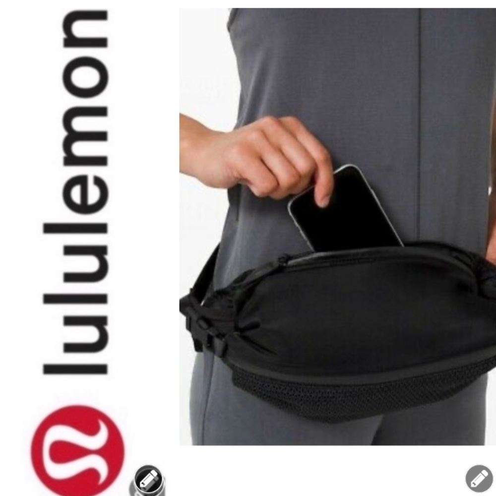 lululemon athletica Black Crossbody Bag